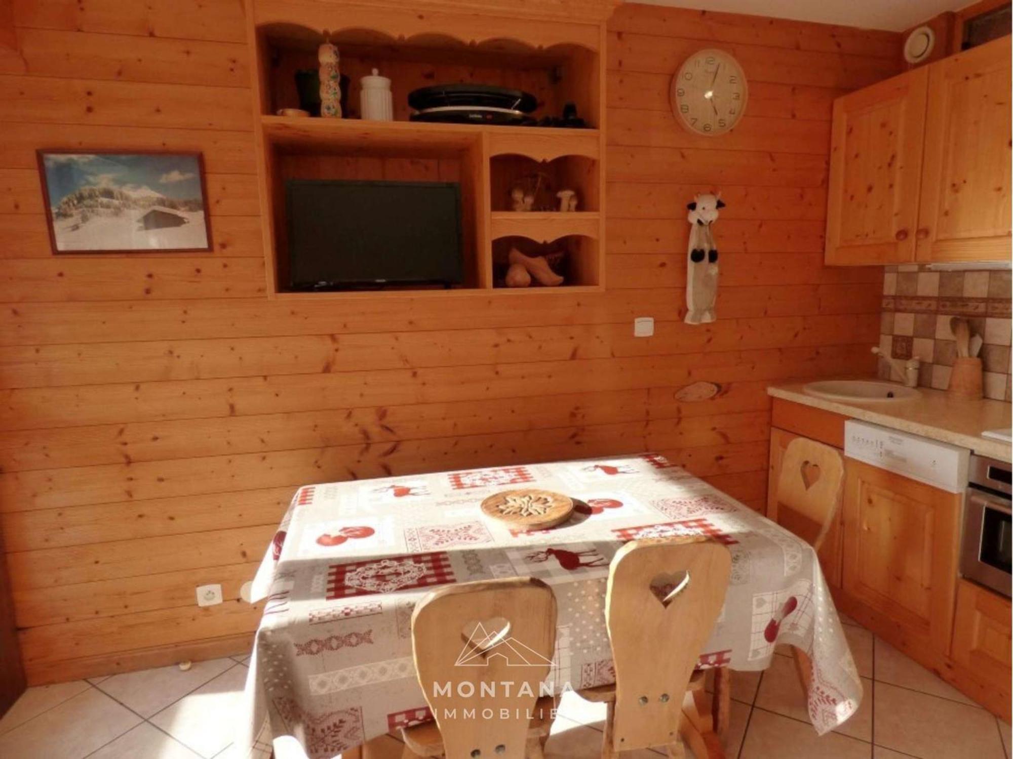 Studio Renove Avec Cabine - 26M² - 5 Pers - Balcon Expose Sud - Pres Skibus Et Remontees Mecaniques - Fr-1-458-125 Le Grand-Bornand Bagian luar foto