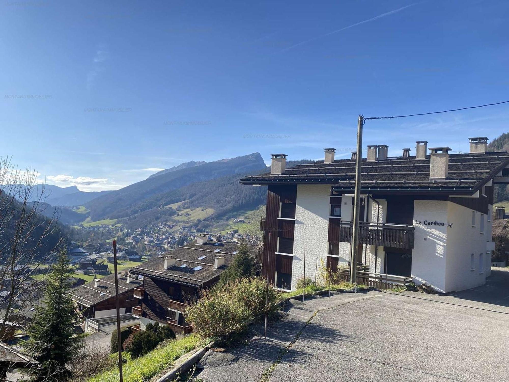 Studio Renove Avec Cabine - 26M² - 5 Pers - Balcon Expose Sud - Pres Skibus Et Remontees Mecaniques - Fr-1-458-125 Le Grand-Bornand Bagian luar foto